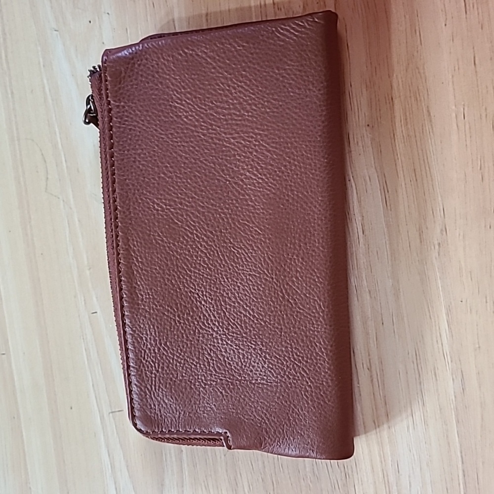 Pretty brown wallet - Picture 2 of 3